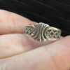 Vintage Soviet Silver Ring – Exquisite Craftsmanship & Victorian Aesthetic (r)