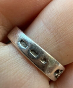 Vintage Soviet Silver Ring – Exquisite Craftsmanship & Victorian Aesthetic (r)