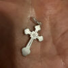 Vintage 925 Sterling Silver Cross Pendant – Timeless Religious Jewelry(r)