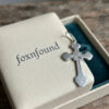 Vintage 925 Sterling Silver Cross Pendant – Timeless Religious Jewelry(r)