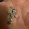 Vintage 925 Sterling Silver Cross Pendant – Timeless Religious Jewelry(r)