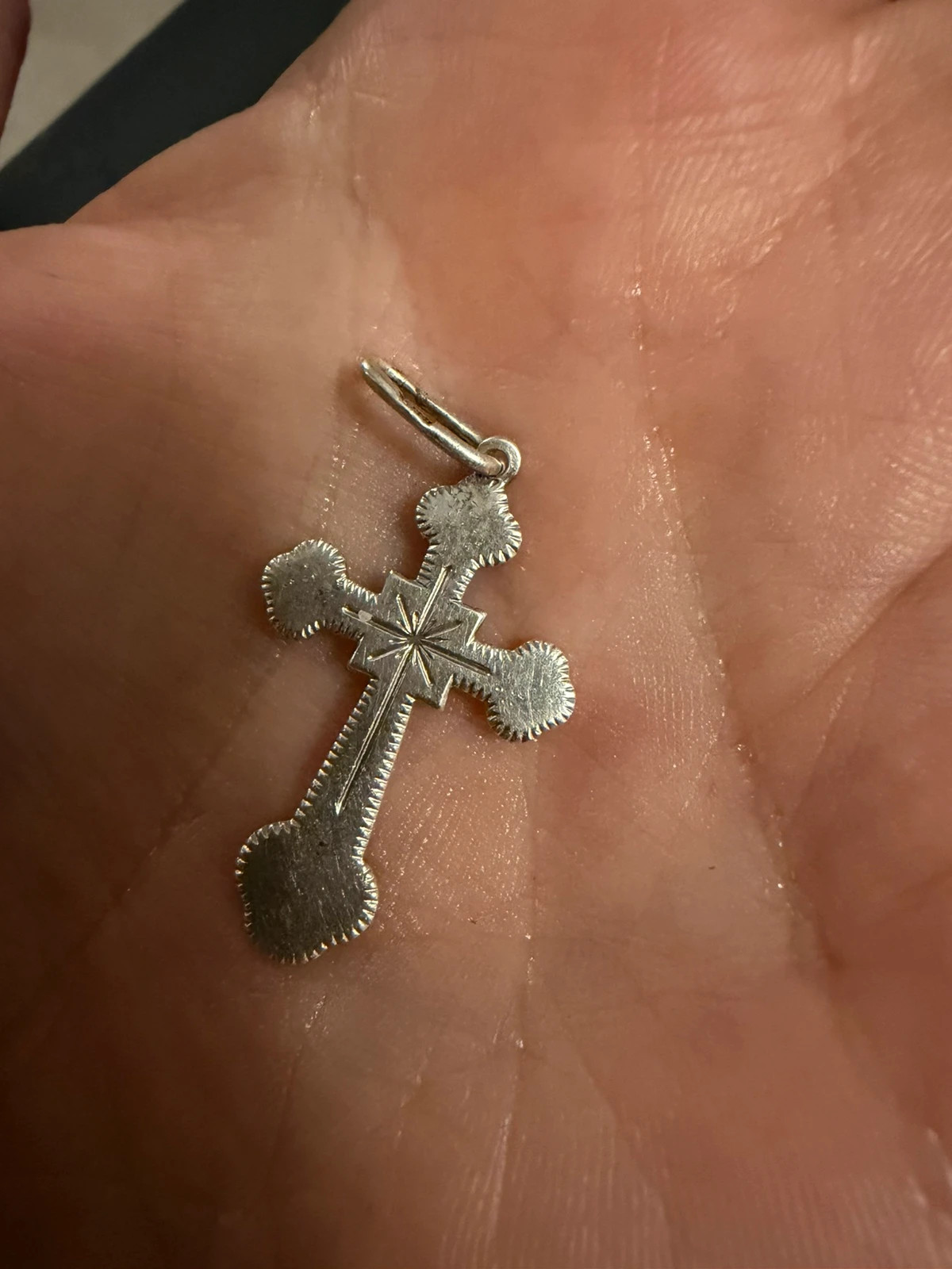 Vintage 925 Sterling Silver Cross Pendant – Timeless Religious Jewelry(r)