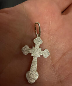 Vintage 925 Sterling Silver Cross Pendant – Timeless Religious Jewelry(r)