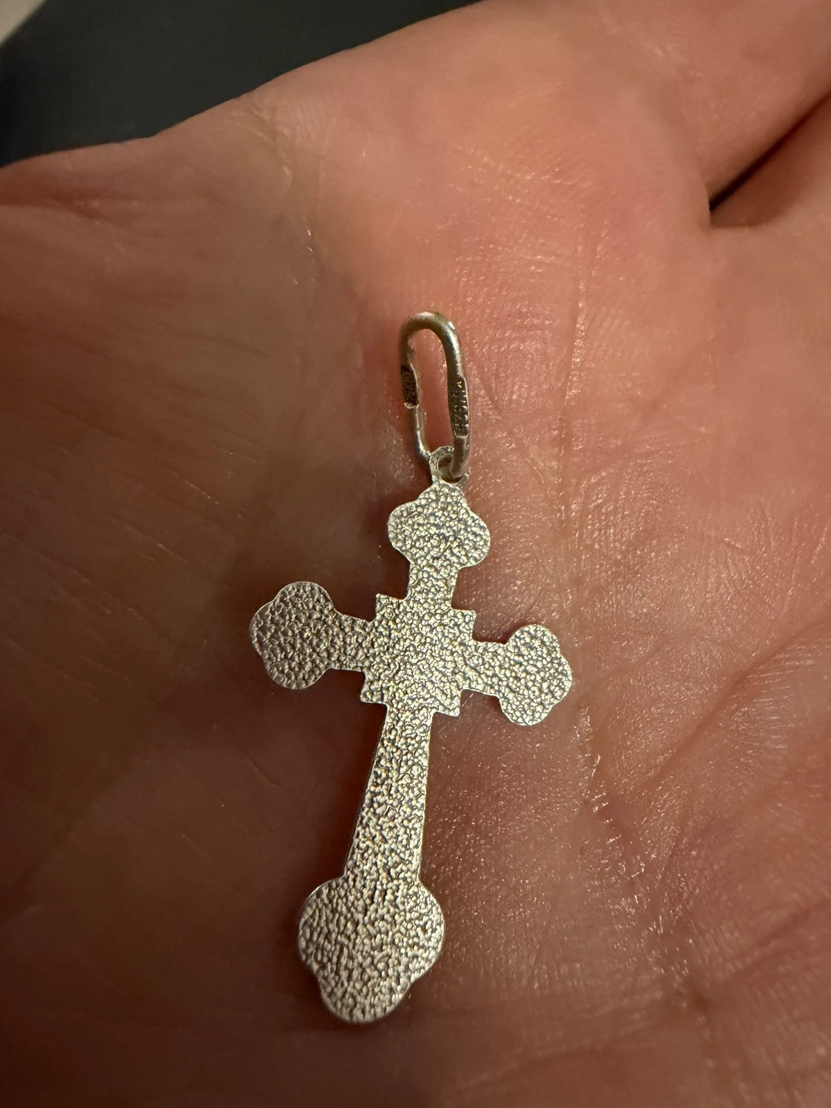Vintage 925 Sterling Silver Cross Pendant – Timeless Religious Jewelry(r)