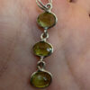 925 Sterling Silver Peridots Pendant- Bail Added On Later -27