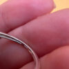 Vintage stunning 925 Sterling Silver Onyx Ring -UK Size O