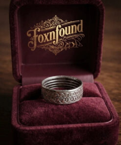 Vintage sterling silver ring Uk size N (vv)