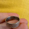 Vintage sterling silver ring Uk size N (vv)