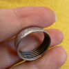 Vintage sterling silver ring Uk size N (vv)
