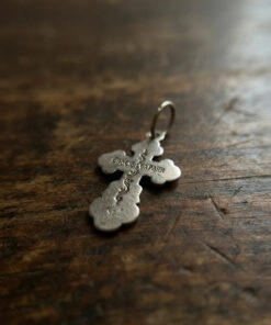 Sterling silver cross 1 cm Vv
