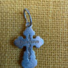 Sterling silver cross 1 cm Vv