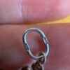 Sterling silver cross 1 cm Vv