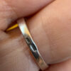 925 sterling silver vintage filigree ring, size O (vv)