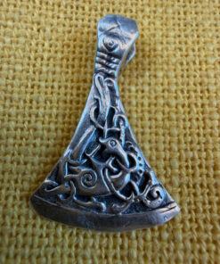 Mammen Axe Pendant sterling silver – Viking Norse Warrior Amulet v1