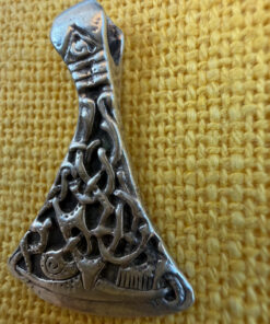 Mammen Axe Pendant sterling silver – Viking Norse Warrior Amulet v1