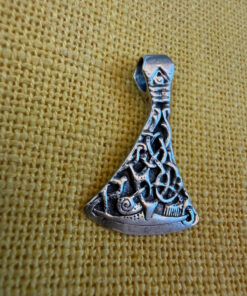 Mammen Axe Pendant sterling silver – Viking Norse Warrior Amulet v1