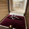 Moonlit Cloud Ring, Sterling Silver 925, Size N(v1)