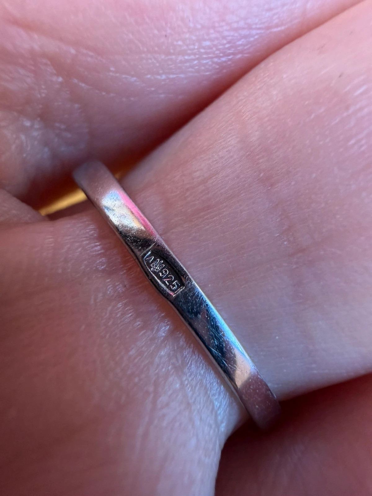 Moonlit Cloud Ring, Sterling Silver 925, Size N(v1)