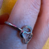 Moonlit Cloud Ring, Sterling Silver 925, Size N(v1)