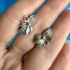Vintage Soviet Union 925 Sterling Silver Earrings ~200