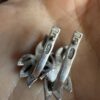 Vintage Soviet Union 925 Sterling Silver Earrings ~200