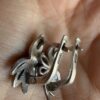 Vintage Soviet Union 925 Sterling Silver Earrings ~200
