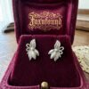 Vintage Soviet Union 925 Sterling Silver Earrings ~200