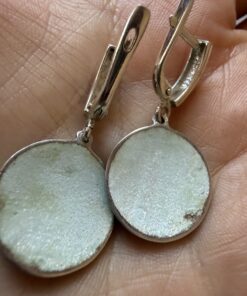 Handcrafted Georgian sterling Silver Minankari Earrings ~200