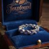 Round Natural Tanzanite 925 Sterling Silver Eternity Band Stackable Women Ring Uk size N~31