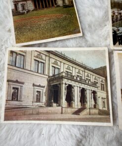 5 Vintage Soviet USSR Postcards Leningrad 1952 St Isaac's Peterhof Hermitage
