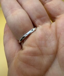 Vintage Soviet Ring, 1990s, Sterling Silver 925~209