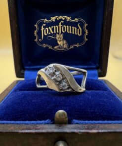 Vintage Soviet Ring, 1990s, Sterling Silver 925~209