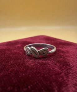 Vintage Soviet 925 Silver Ring — Size M~209