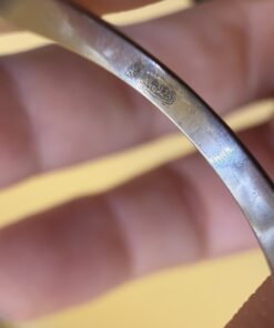 Vintage Ukrainian Sterling Silver 925 Solitaire Ring Clear Stone Tulip UK L½ US6~211