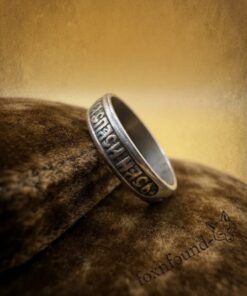 Sterling Silver Orthodox Prayer Ring