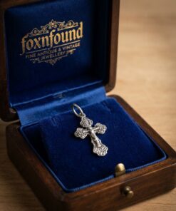 Orthodox Sterling Silver 925 Crucifix Cross Pendant Spasi i Sokhrani Hallmarked~214