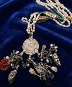 Vintage tribal statement necklace in the Afghan/Kuchi style.