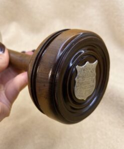 Victorian 1893 Presentation Mallet – Compstall Primitive Methodist Chapel, Engraved