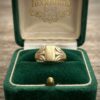 Vintage Soviet 875 Silver Signet Ring UK L / US 5.5~218