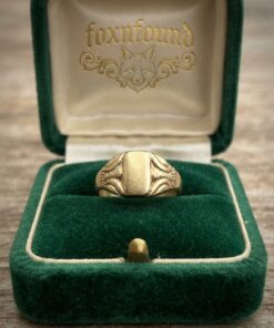 Vintage Soviet 875 Silver Signet Ring UK L / US 5.5~218