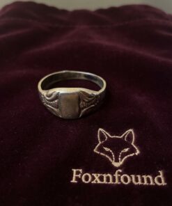 Vintage Soviet 875 Silver Signet Ring UK L / US 5.5~218