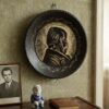 Vintage Decorative Wall Plate / Plaque "Taras Shevchenko" (1960s)