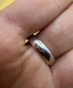 Vintage Silver 925 Lapis Lazuli Ankh Ring LIFE Size O1/2 6.54g~222