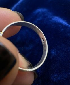 Vintage Soviet USSR Sterling Silver 925 Beaded Twist Ring Size P1/2 2.07g~222
