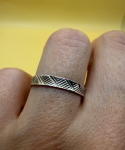 Sterling Silver 925 Orthodox Prayer Ring Save & Protect Me Size M~222