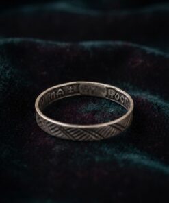 Sterling Silver 925 Orthodox Prayer Ring Save & Protect Me Size M~222