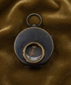 Antique c.1915 Negretti & Zambra London WW1 Officer's Pocket Compass Brass