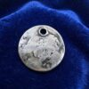 Antique Georgian Silver Love Token Engraved Triangle Isle of Wight Dug Find