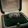 Sterling Silver 925 Celtic Knot Band Ring Size L Openwork Unisex
