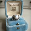 Sterling Silver 925 Howlite Statement Ring Boho Flower UK Q US 8~223